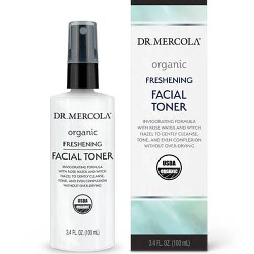 Dr. Mercola Organic Freshening Facial Toner, Non Gmo, Gluten Free, Soy Free,...
