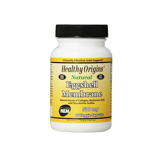 Healthy Origins Eggshell Membrane 500 mg (NEM  Non-GMO  Gluten Free  Joint Support)  60 Veggie Caps