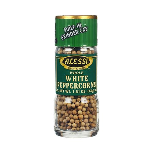 Alessi Whole White Peppercorns, 1.51 Oz