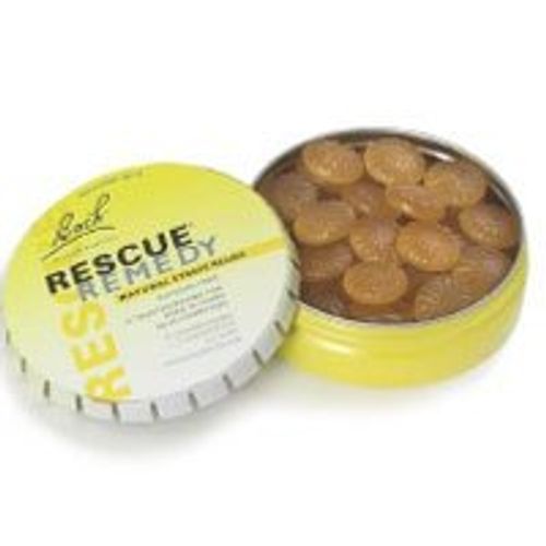 Bach RESCUE PASTILLES  Orange and Elderflower Flavor  Natural Stress Relief Lozenges  35 Count