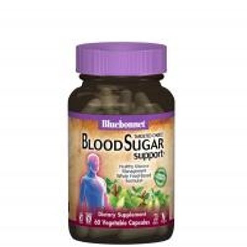 Bluebonnet Nutrition Targeted Choice Blood Sugar Support 60 Vegetable Capsules