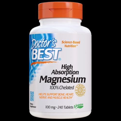 Doctor s Best High Absorption Magnesium Tablets  100 Mg  240 Ct