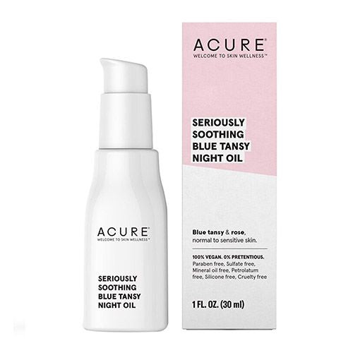Acure Seriously Soothing Blue Tansy Night Oil - 1 fl oz