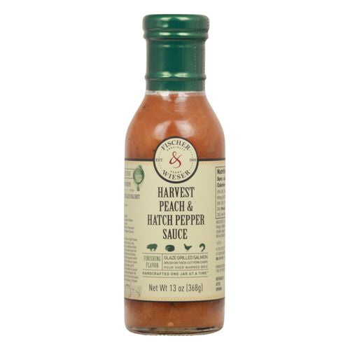 Fischer & Wieser Specialty Foods Harvest Peach and Hatch Pepper Sauce, 13 Ounce