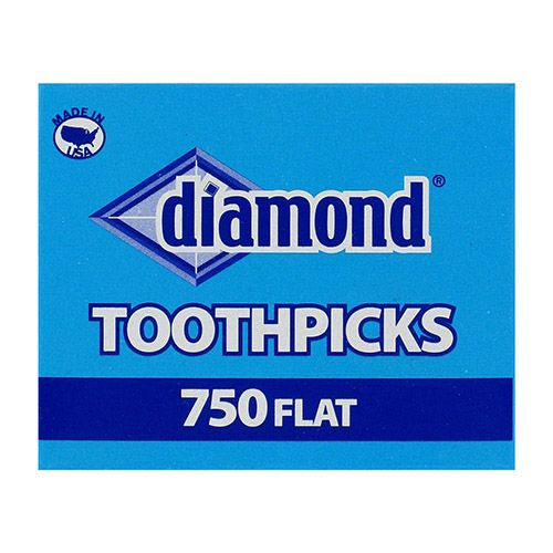 Diamond Brands - Flat Toothpicks 750 ct