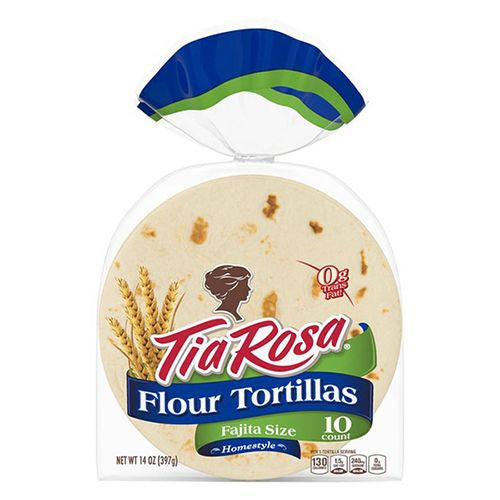 FAJITA SIZE FLOUR TORTILLAS