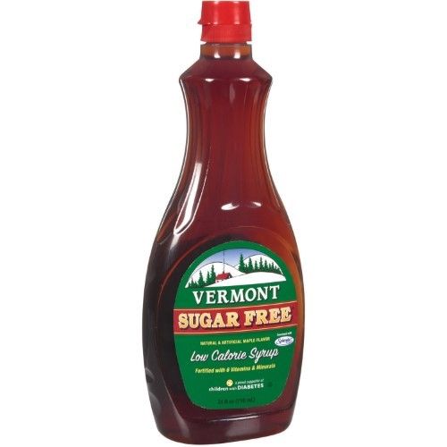 VERMONT, SUGAR FREE, LOW CALORIE SYRUP