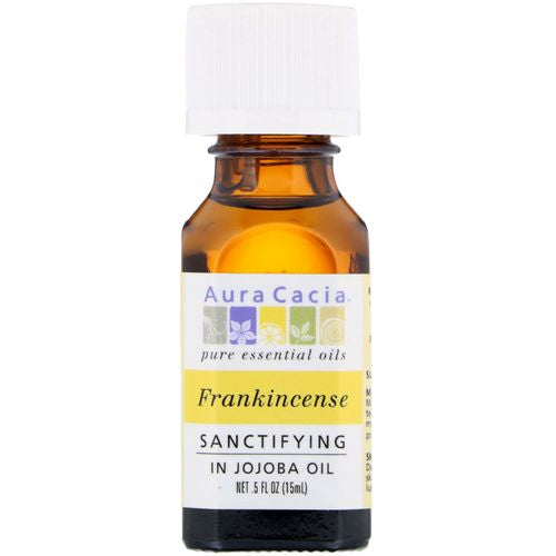 Aura Cacia Frankincense In Jojoba Oil 0.5 fl. oz.