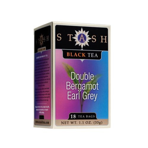 Stash Double Bergamont Earl Grey Black Tea Bags - 18ct