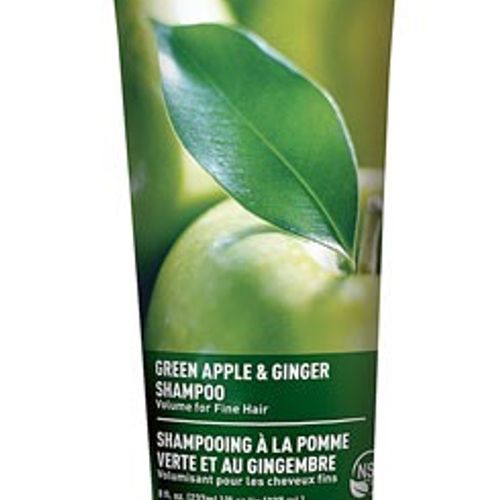 Desert Essence  Apple & Ginger Shampoo 8 fl. oz. - Gluten Free - Vegan - Cruelty Free - Volumizing - Fuller Hair - Revitalizes Scalp - Cleansing
