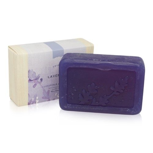 Thymes Lavender Luxurious Bar Soap 6.8 Oz