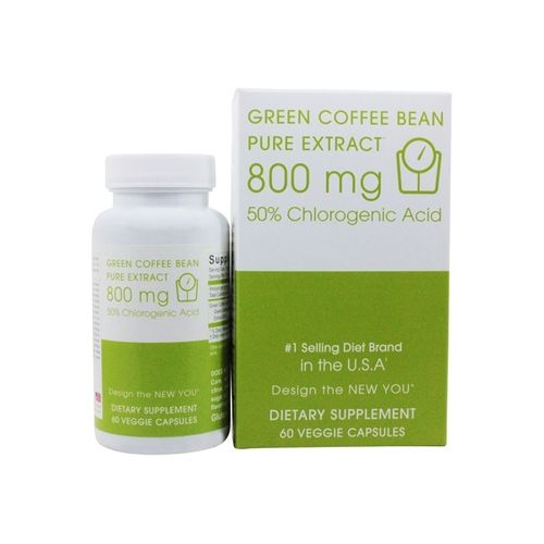 Creative Bioscience Green Coffee Bean Pure Extract Veggie Capsules  800mg  60 Ct