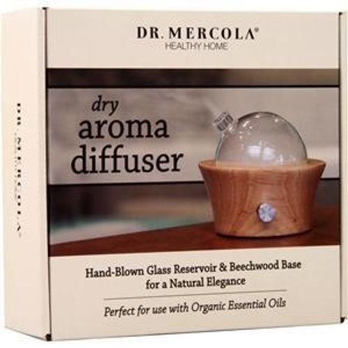 Dr. Mercola Dry Aroma Diffuser, For Use With Essential Oils, Waterless Diffuser