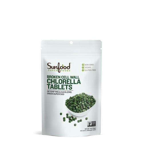 BROKEN CELL WALL CHLORELLA TABLETS