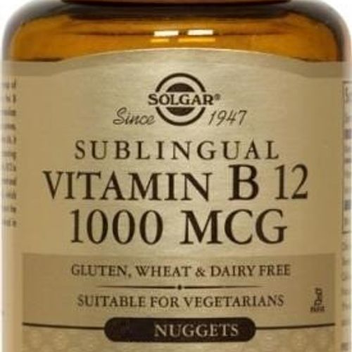 Solgar Sublingual Vitamin B 12 1 000 mcg 100 Tabs