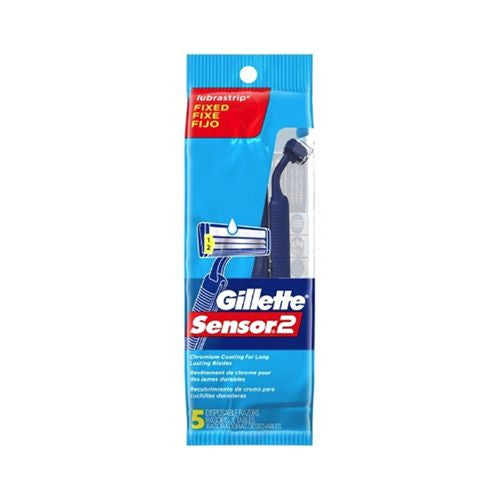 Gillette® Sensor2® Disposable Razors 5 ct Pack