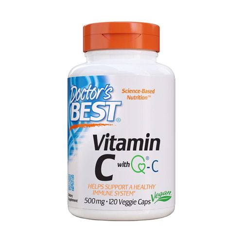 Vitamin C with Q-C  500 mg  120 Veggie Caps  Doctor s Best