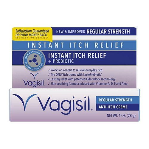 Vagisil Regular Strength Moisturizing Anti-Itch Cream  1.0 oz