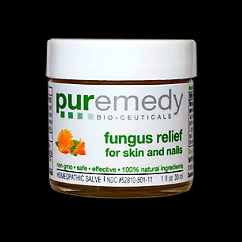 Puremedy Fungus Relief Ointment  Homeopathic All Natural Salve Relieves Symptoms Of Skin Fungus  Nail Fungus  Athlete s Foot  Baby Ringworm  1 oz. (Pack of 1)