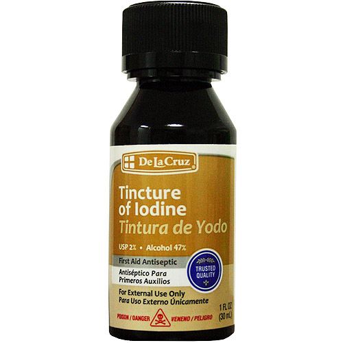 De La Cruz Tincture of Iodine / LIQUID