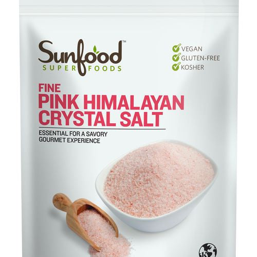 Sunfood Salt, Himalayan Pink, Fine