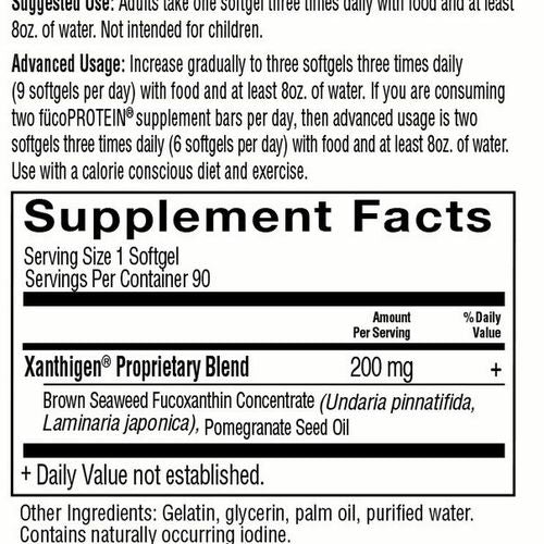 Garden of Life FucoTHIN Softgels  90 Ct