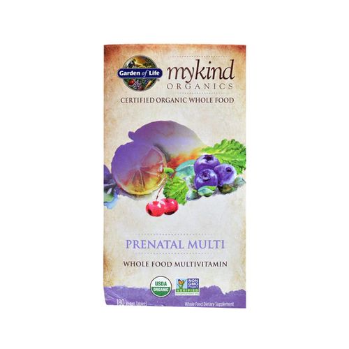 Garden of Life mykind Organics Prenatal Multi  180 Tablets