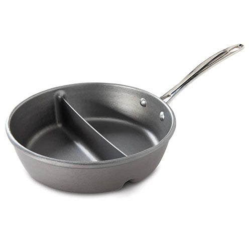 Nordic Ware 2-in-1 Divided Sauce Pan - Silver