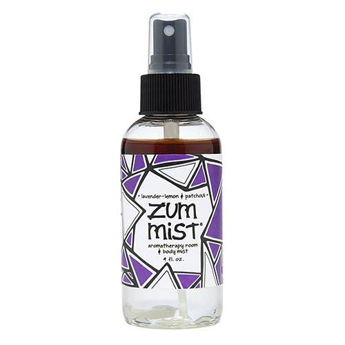 Indigo Wild Zum Mist Aromatherapy Spray  Lavender-Lemon and Patchouli  4 Fluid Ounce Lavender-Lemon & Patchouli