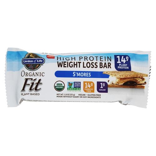 Garden Of Life High Protein Weight Loss Bar, S'Mores, 1.9 Oz