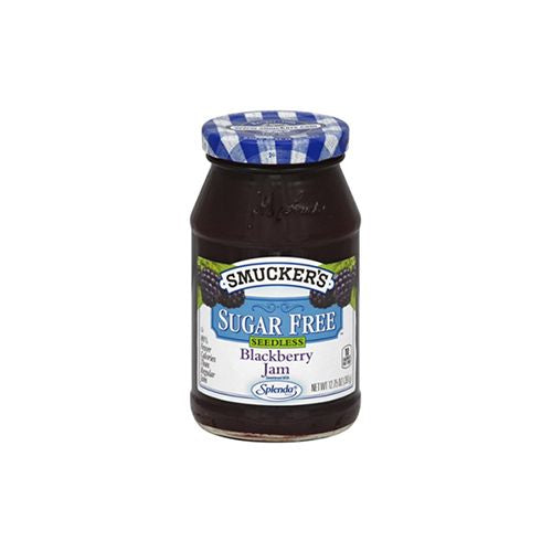 Smucker's Sugar Free Seedless Blackberry Jam Sweetened With Splenda, 12.75-Ounce Jar