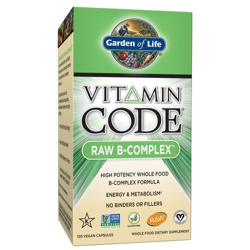 Garden of Life Vitamin Code Vitamin B Complex  120 Capsules