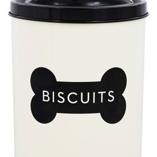 Now Designs - Dog Biscuits Tin Ivory
