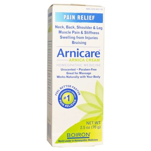 Boiron Arnicare Cream 2.5 Ounce  Homeopathic Medicine for Pain Relief