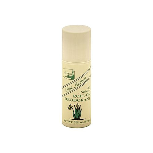 Alvera All Natural Roll-On Deodorant Aloe Herbal 3 fl oz Liq