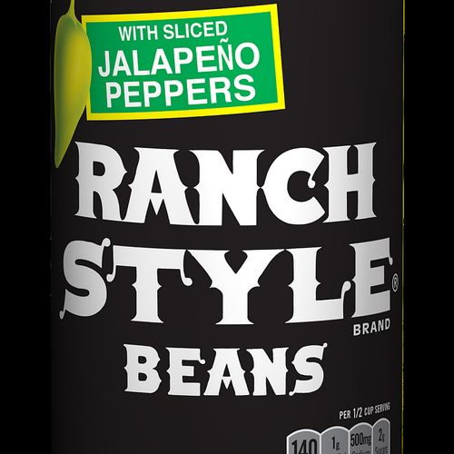 Ranch Style Beans with Jalapeo Peppers, 26 Ounce, 26 OZ