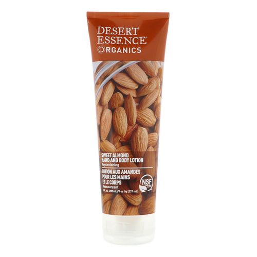 Desert Essence Hand and Body Lotion  Almond  8?Oz