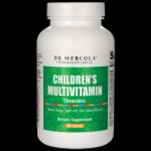 Dr. Mercola Premium Products - Children s Multivitamin Fruit Flavored - 60 Chewable Tablets