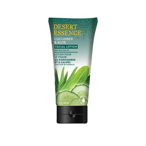 Desert Essence Cucumber & Aloe Facial Lotion 3.4 fl oz Lotion