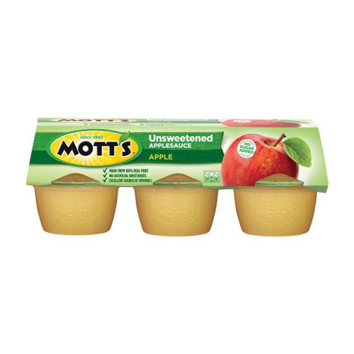 Mott's Unsweetened Applesauce - 6ct/3.9oz Cups