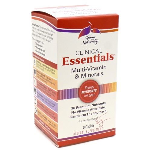 EuroPharma - Terry Naturally Clinical Essentials Multi-Vitamin & Minerals - 60 Tablets