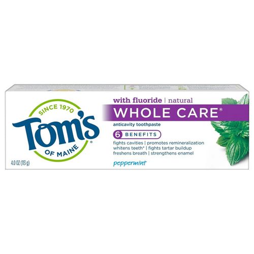 Tom's of Maine Whole Care Adult Toothpaste - 4oz