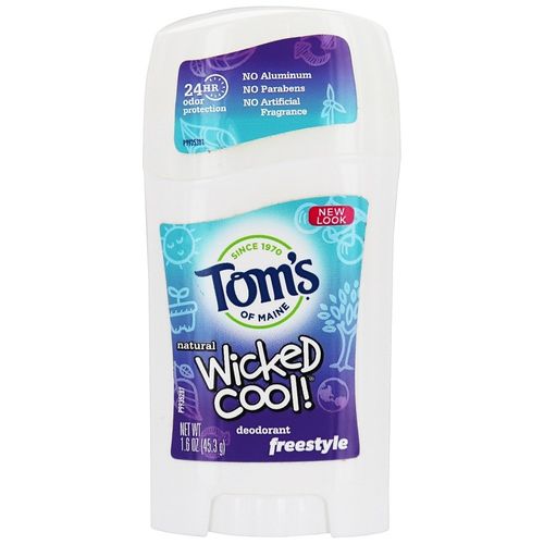 Tom s of Maine Wicked Cool! Boys Freestyle Deodorant 1.6oz