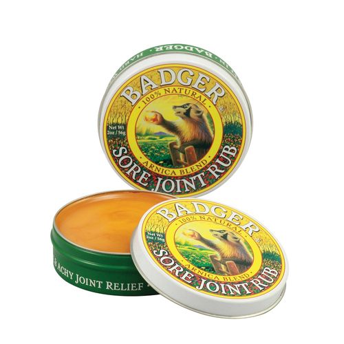 Badger - Sore Joint Rub  Arnica & Black Pepper  Organic Sore Joint Rub  Balm for Sore Joint & Arthritis  Warming Balm  Joint Pain Relief Balm  Warming Joint Rub