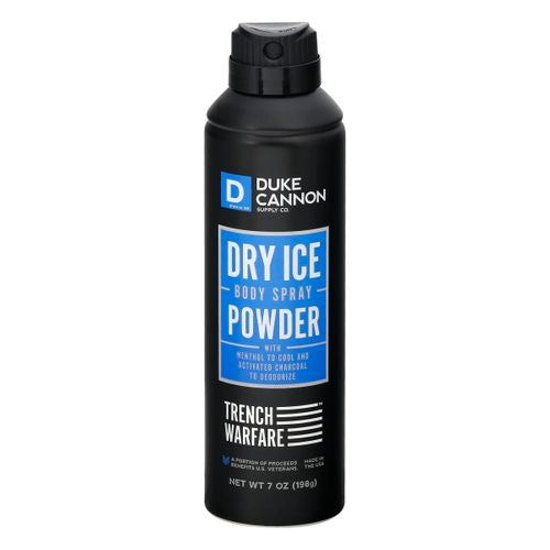 Duke Cannon Dry Ice Powder Body Spra