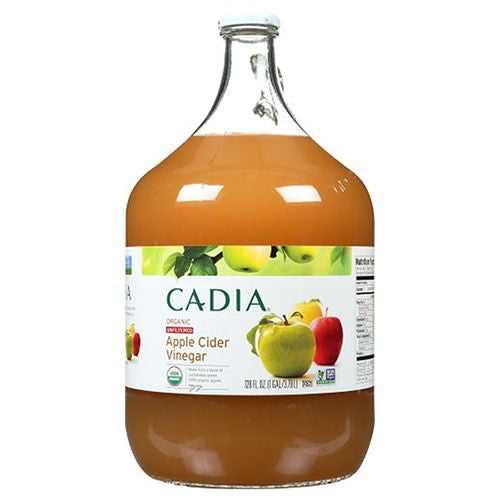 Organic Apple Cider Vinegar 128 Oz by Cadia