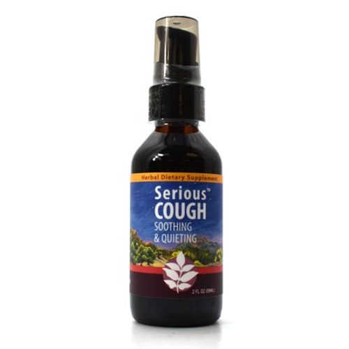 WishGarden Herbs - Serious Cough Soothing & Quieting Spray - 2 fl. oz.