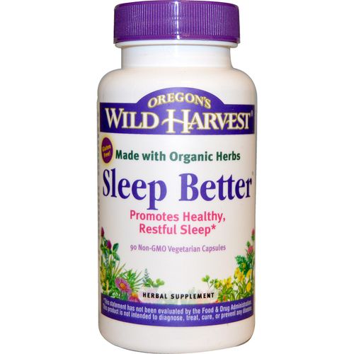 Oregon's Wild Harvest Sleep Better, 90 Gelatin Capsules