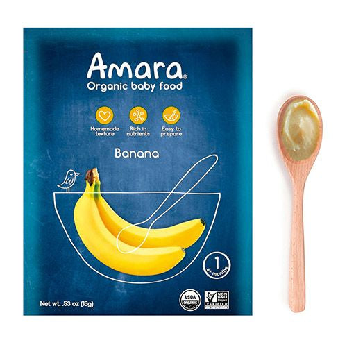 Amara Banana Baby Food - 3.5oz