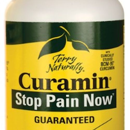 Terry Naturally Curamin - 60 Vegan Capsules - Non-Addictive Pain Relief Supplement With Curcumin From Turmeric, Boswellia & DLPA - Non-GMO, Gluten-Free - 20 Servings